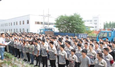 钣金事业部积极相应号召，召开全事业部“安全活动月”动员大会
